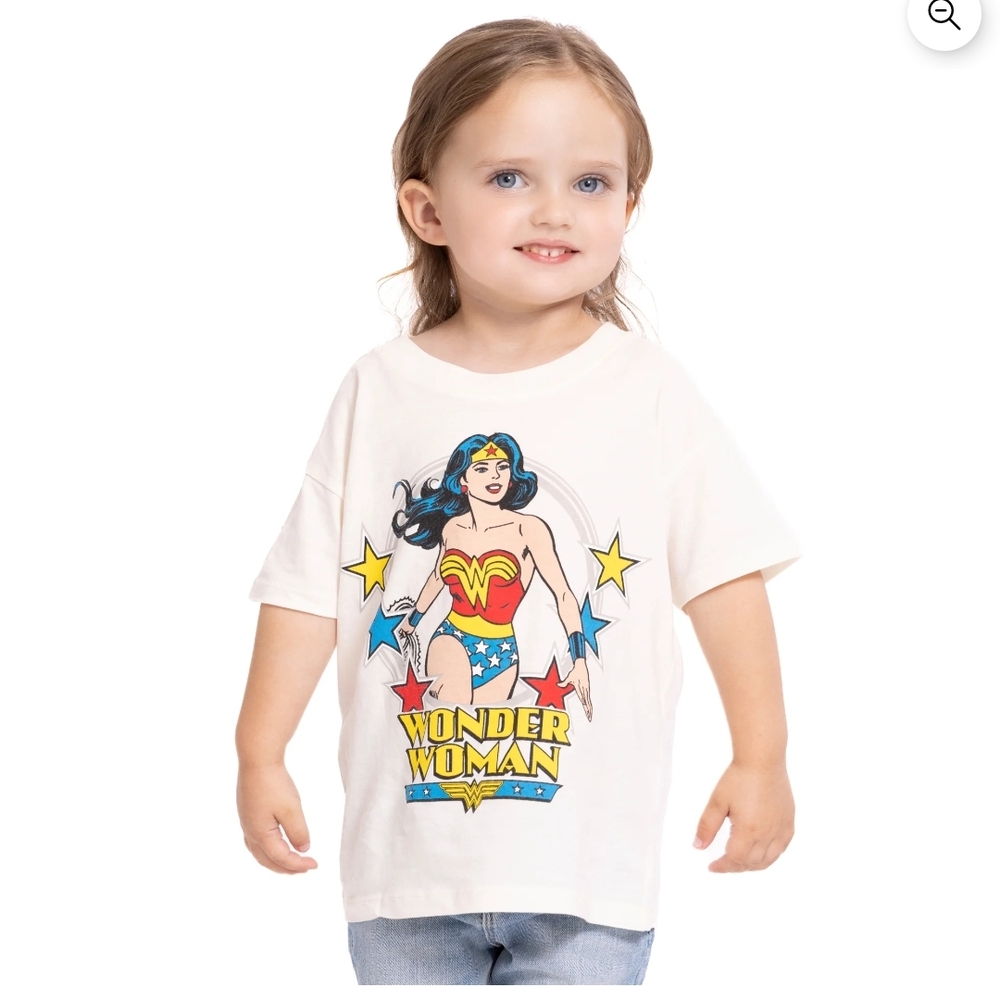 New DC Comics Wonder Woman Toddler Girl Kids T-Shirt